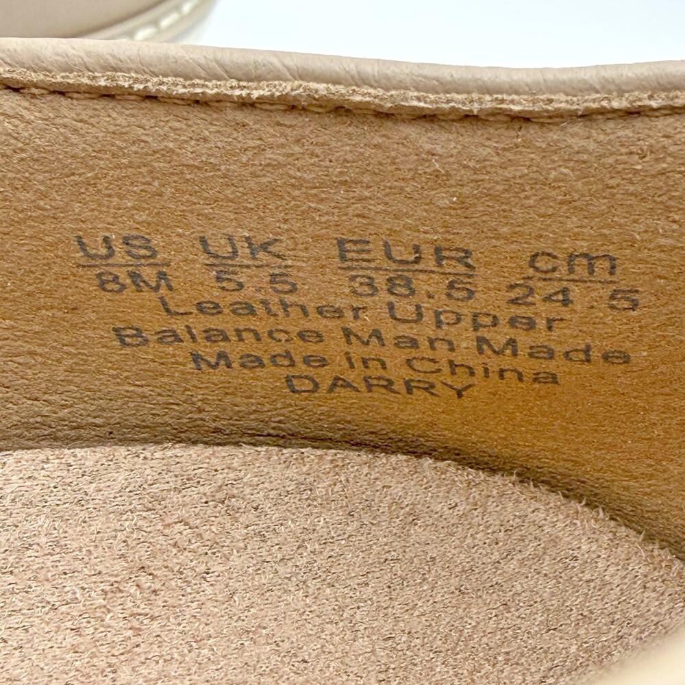 Naturalizer Womens Darry Loafers US 8 M EU 38.5 Blush Leather EUC - Picture 11 of 13